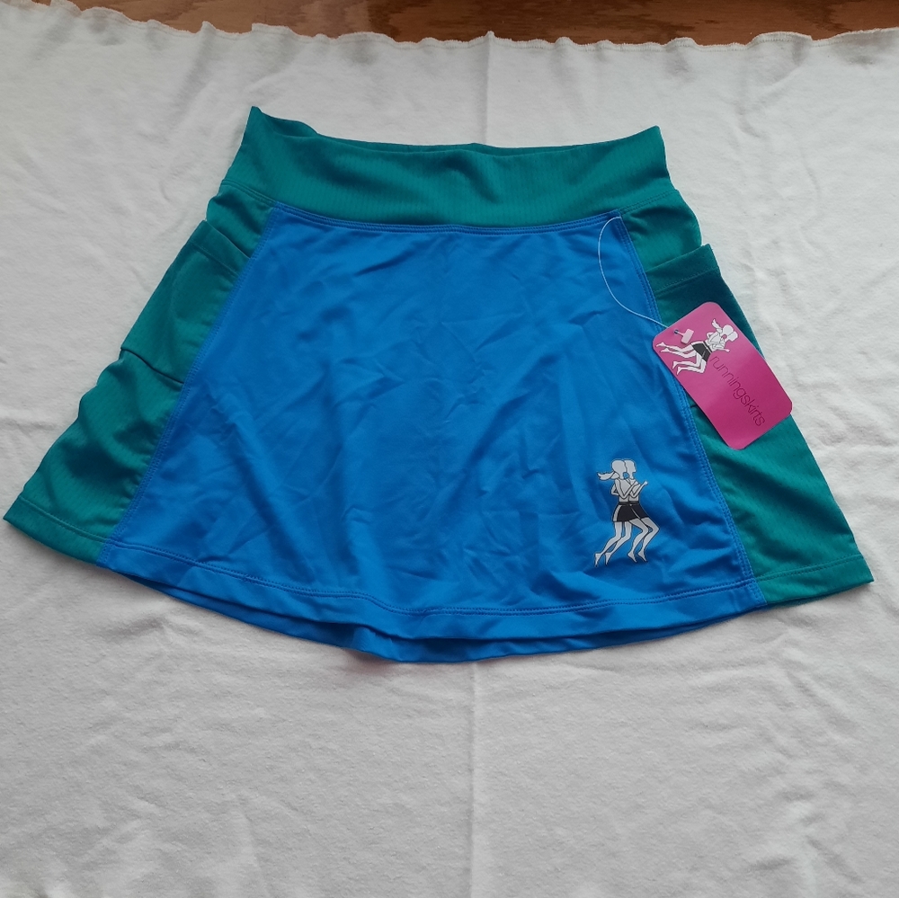 Running Skirts blue skirt, Size Small